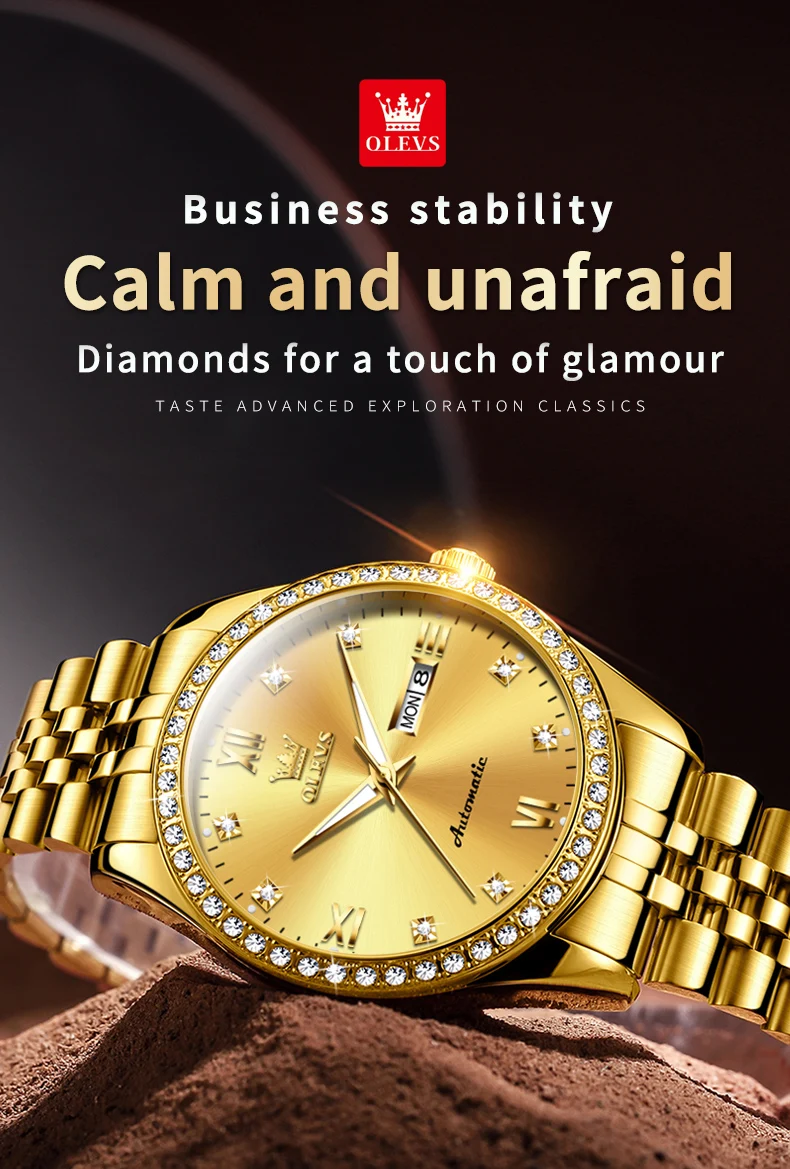 Olevs Men's Watch 7012