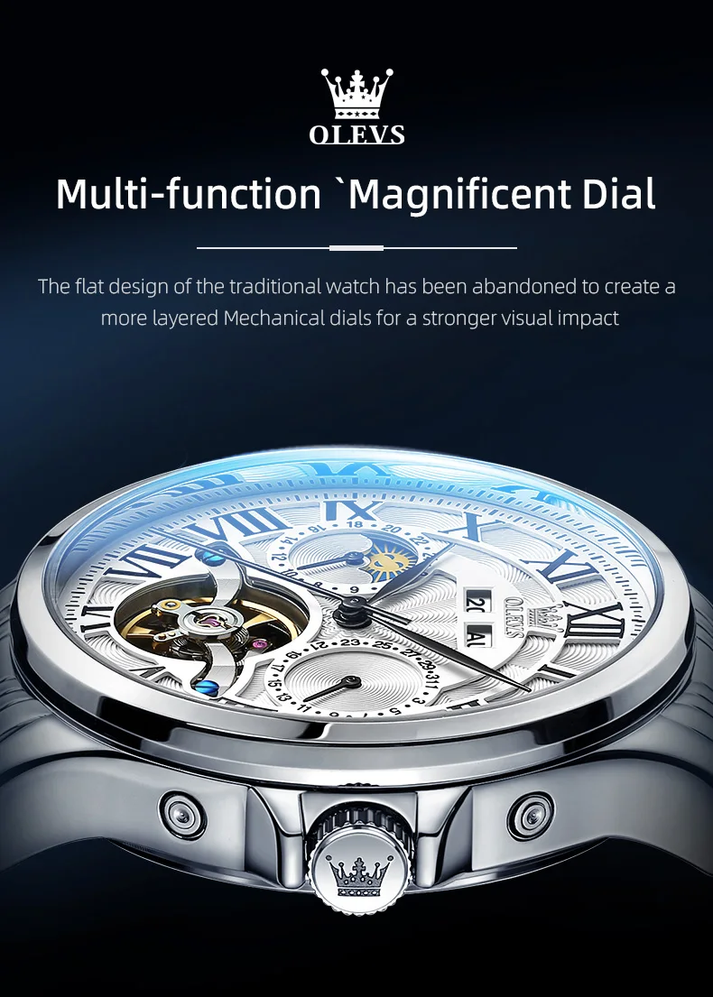 Olevs Men's Watch 7013