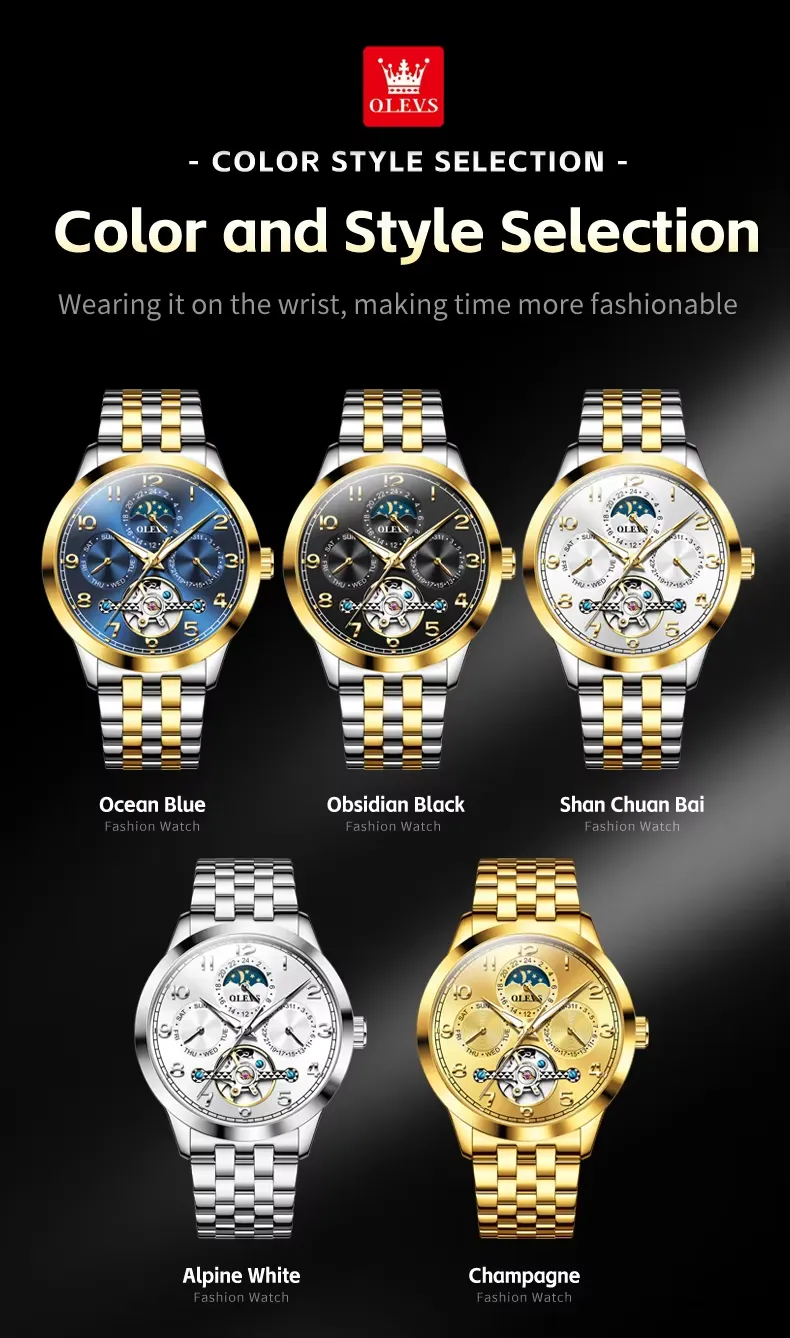 Olevs Men's Watch 7018