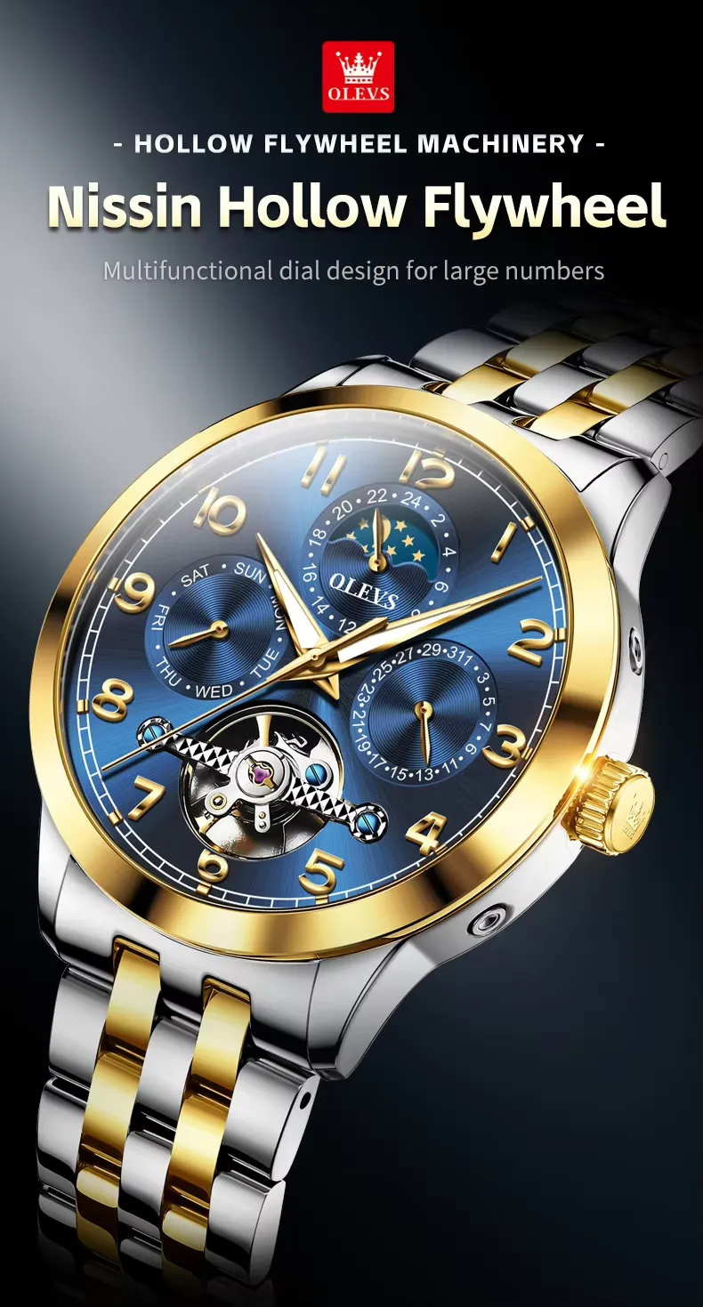 Olevs Men's Watch 7018