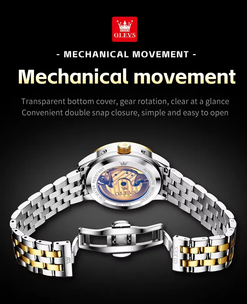 Olevs Men's Watch 7018