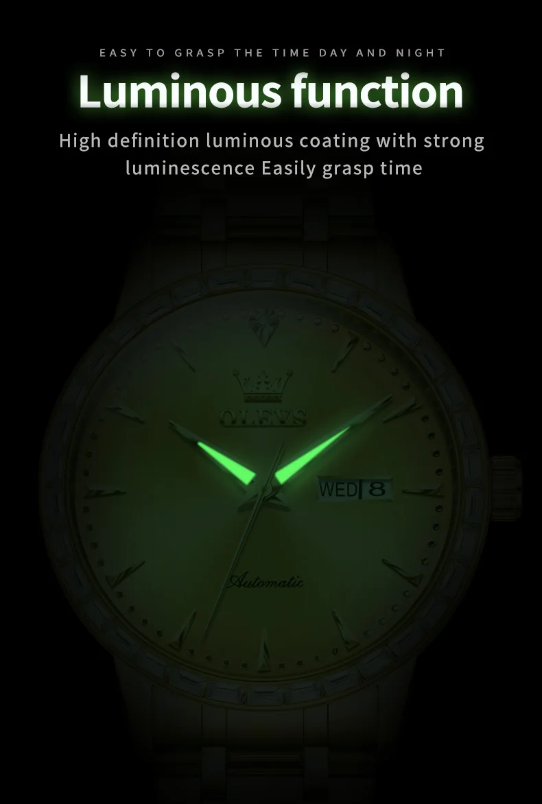 Olevs Men's Watch 7019