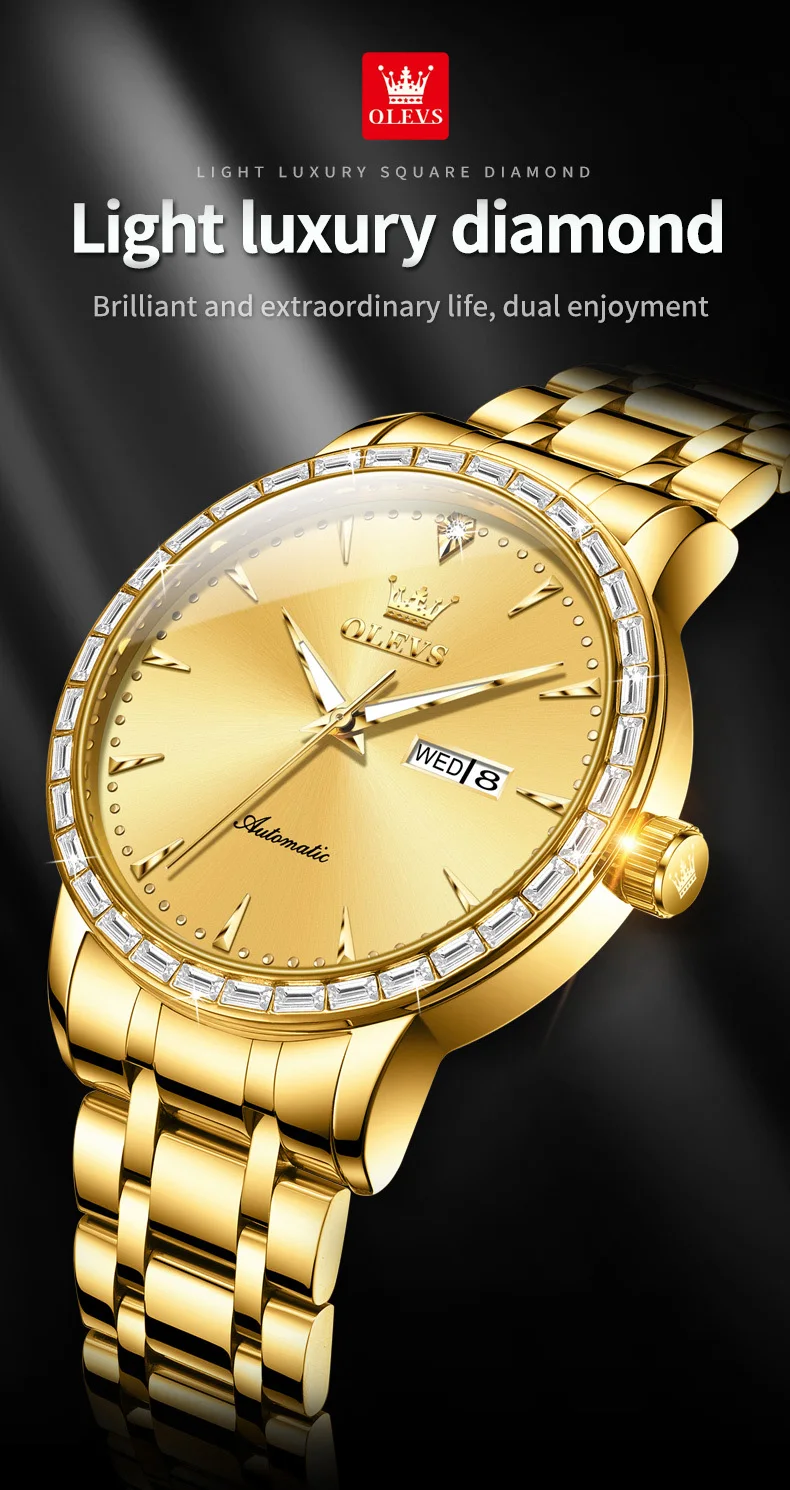 Olevs Men's Watch 7019