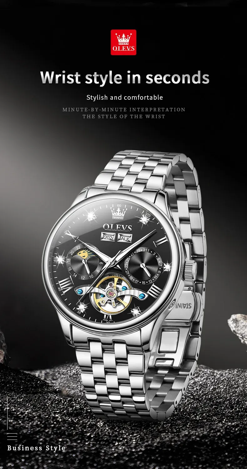 Olevs Men's Watch 7023