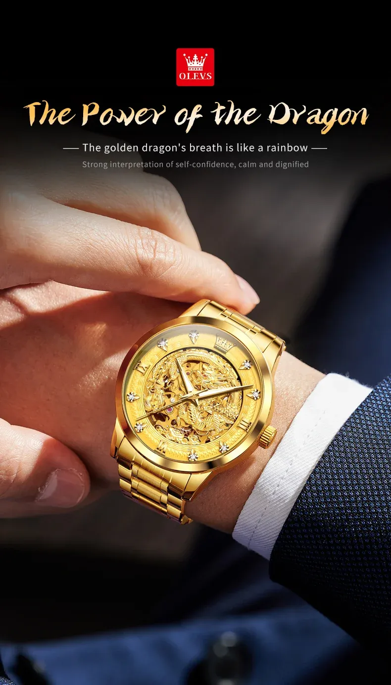 Olevs Men's Watch 7027