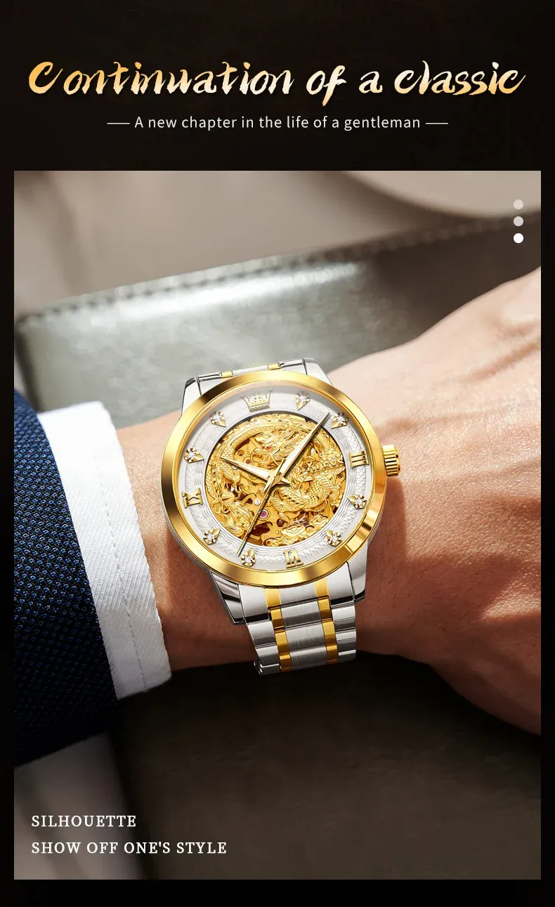 Olevs Men's Watch 7027