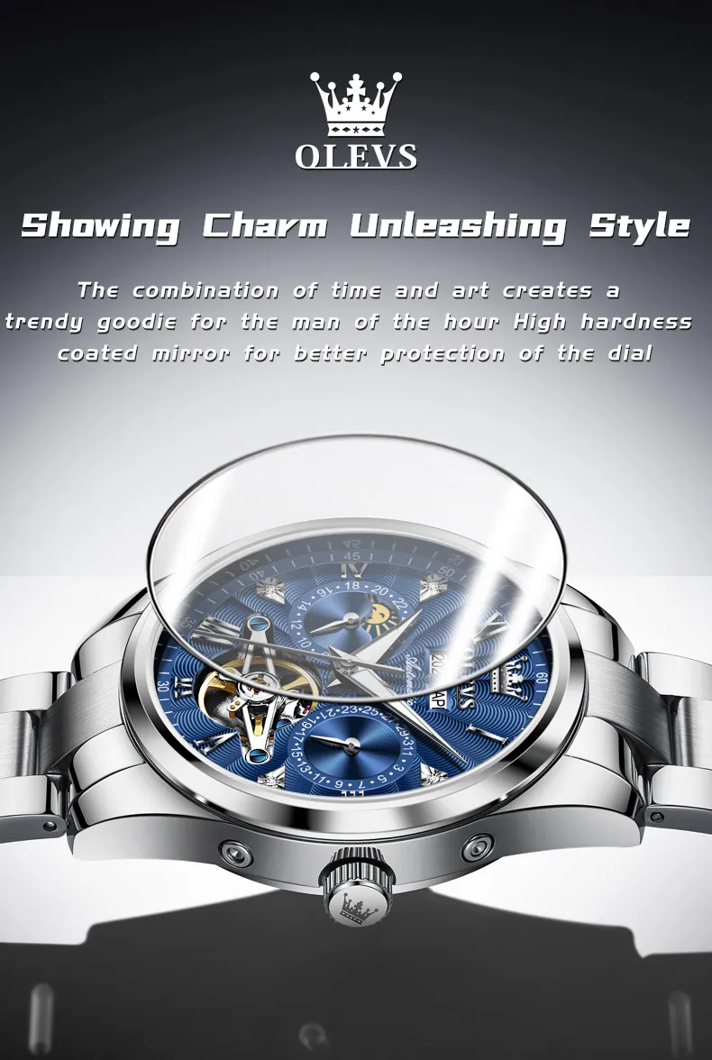 Olevs Men's Watch 7028