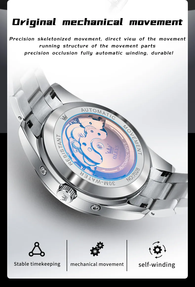 Olevs Men's Watch 7028