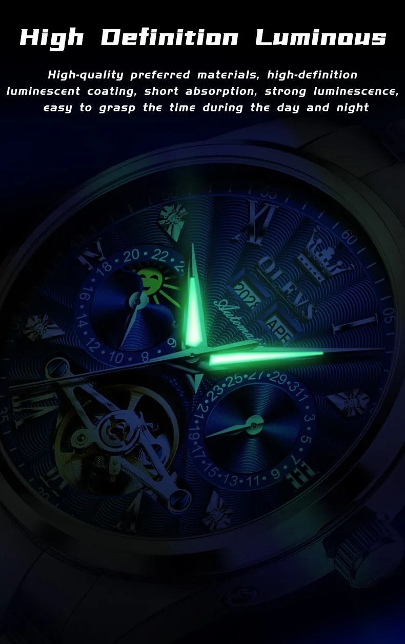 Olevs Men's Watch 7028