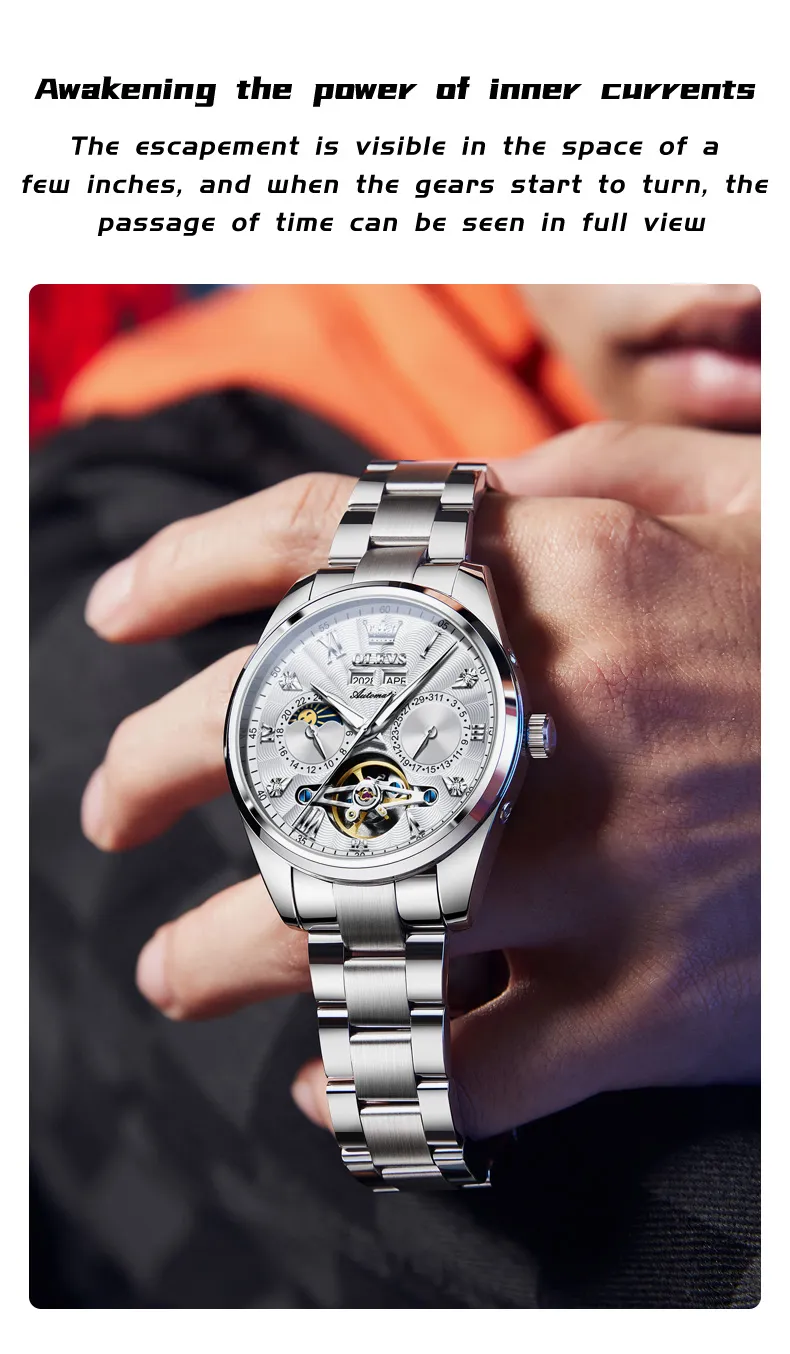 Olevs Men's Watch 7028