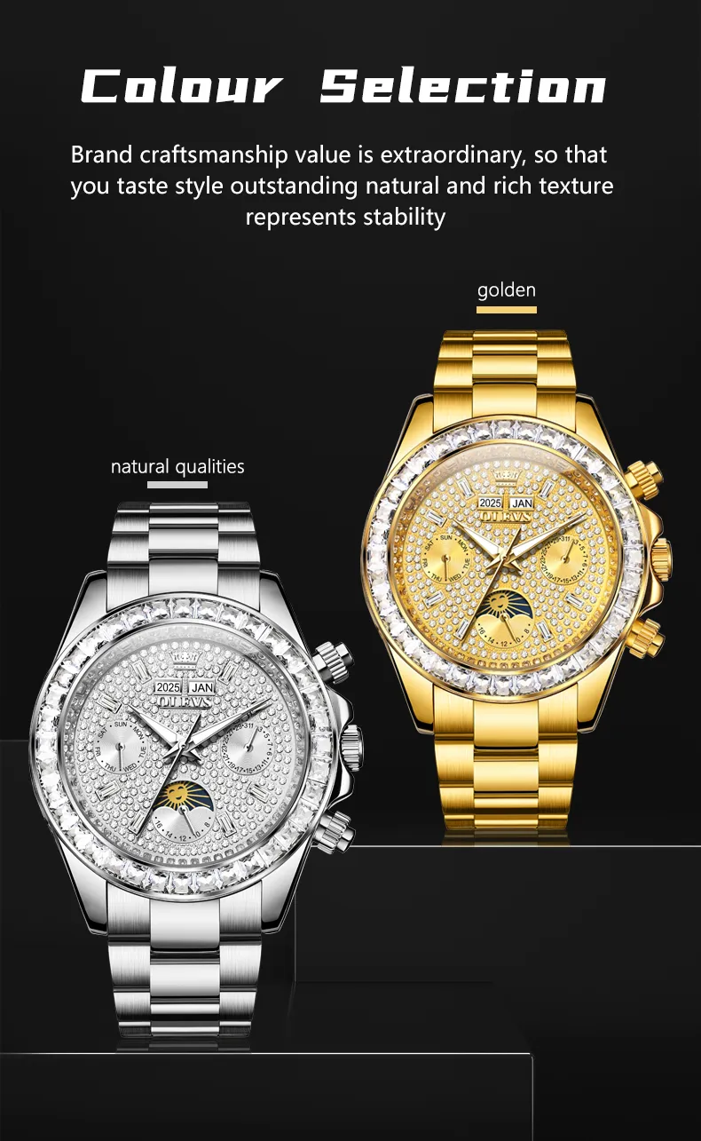 Olevs Men's Watch 7038