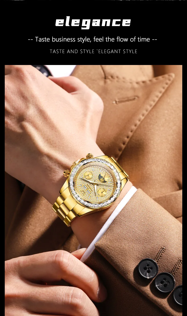 Olevs Men's Watch 7038