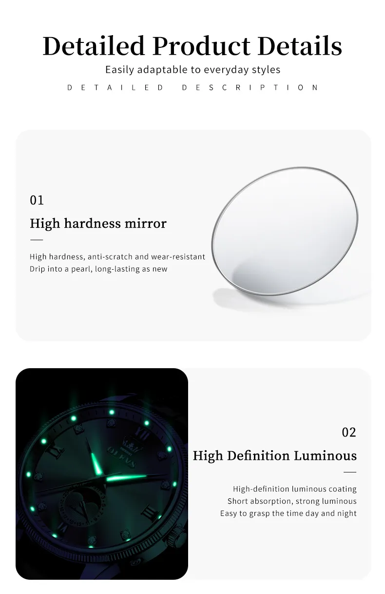 Olevs Men's Watch 7039