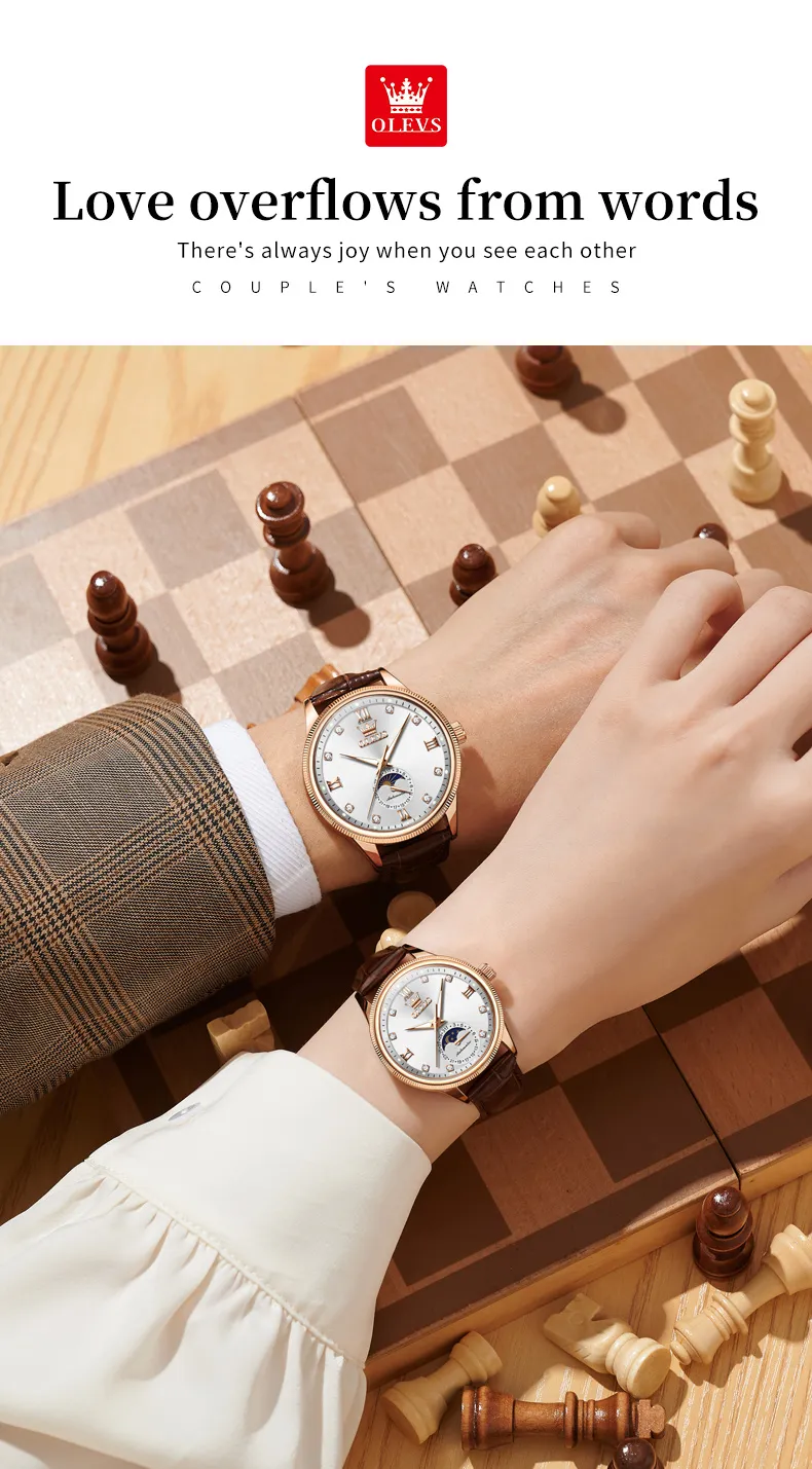 Olevs Men's Watch 7039