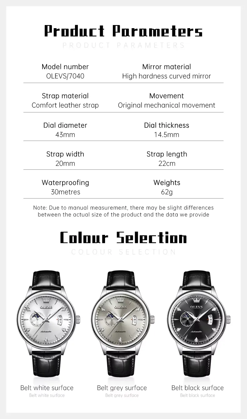 OLEVS Men's Watch 7040