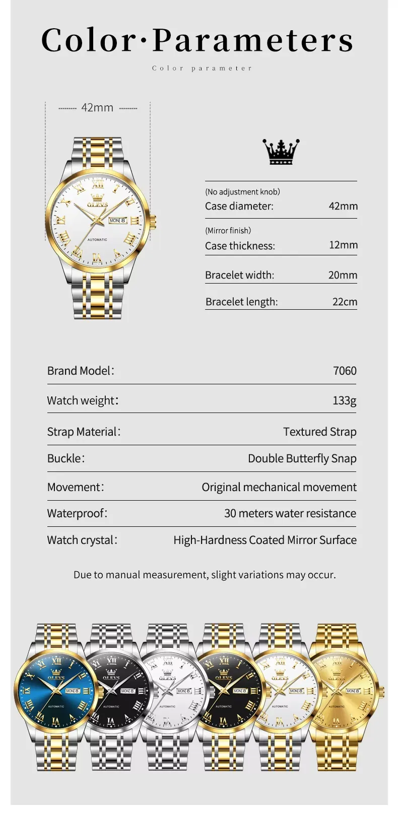 OLEVS Men's Watch 7060