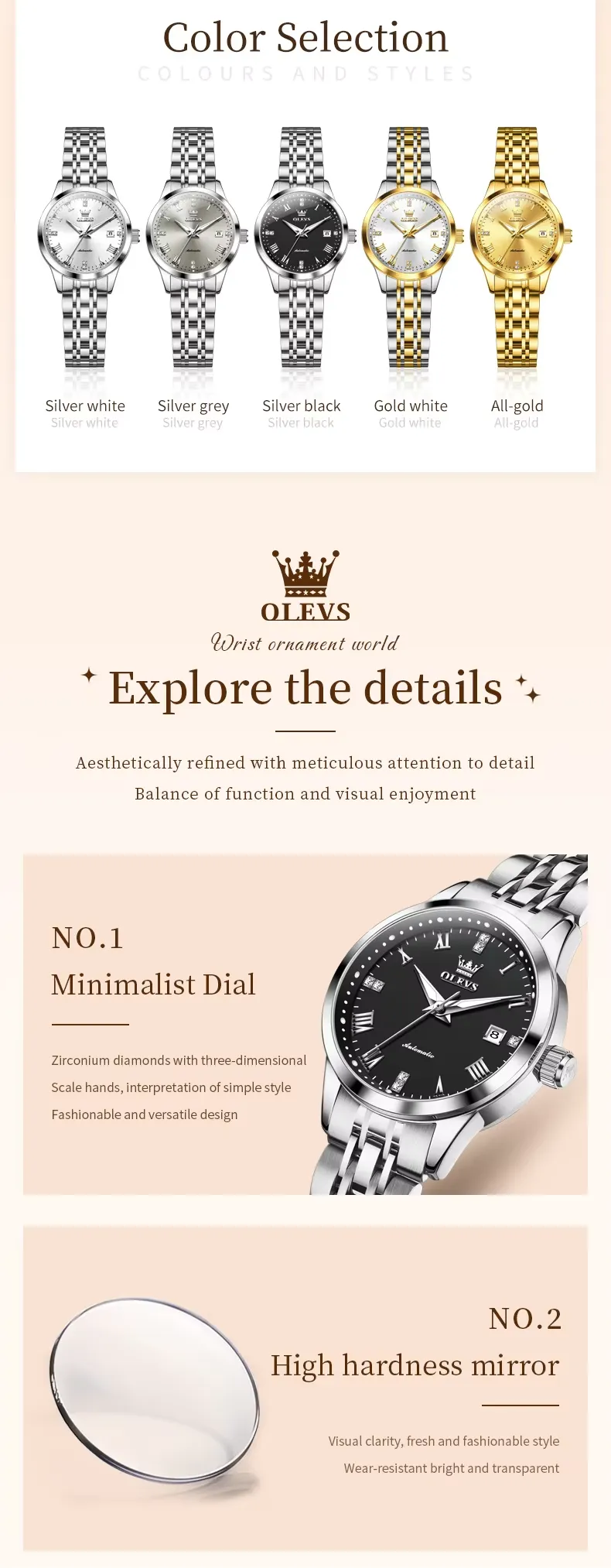 OLEVS Women's Watch 7062