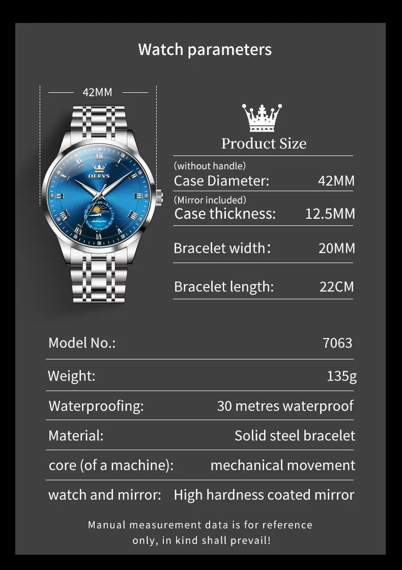 OLEVS Men's Watch 7063
