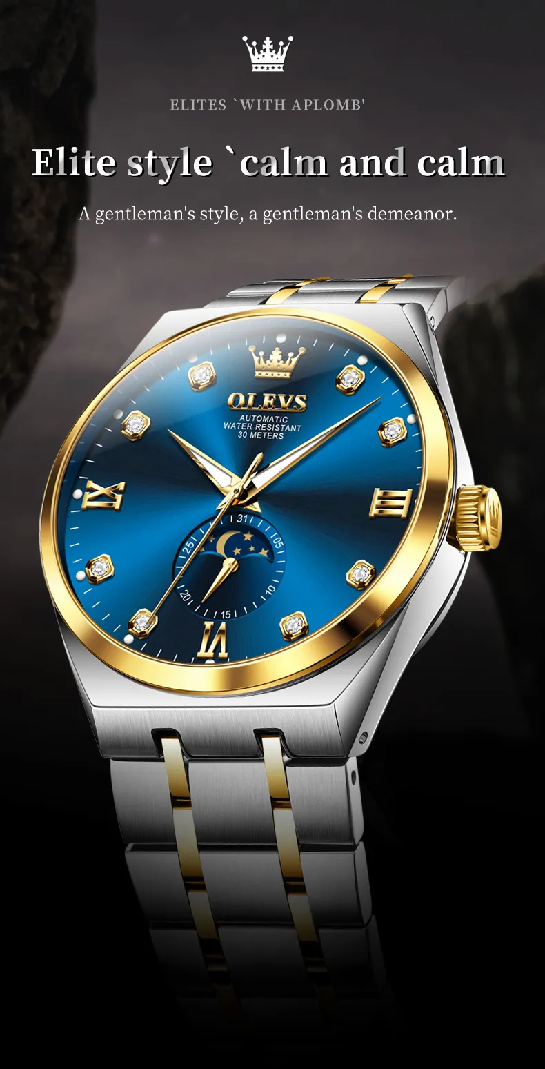 Olevs Men's Watch 7069