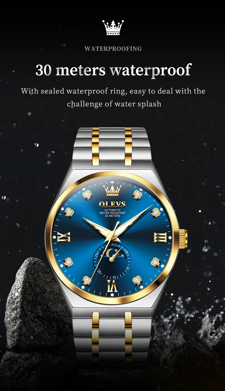 Olevs Men's Watch 7069
