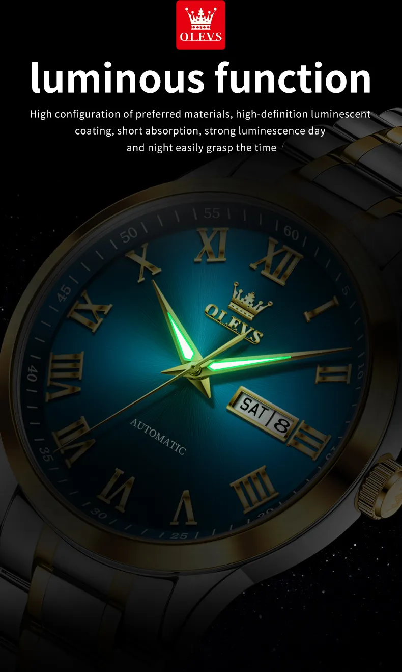 Olevs Men's Watch 7075