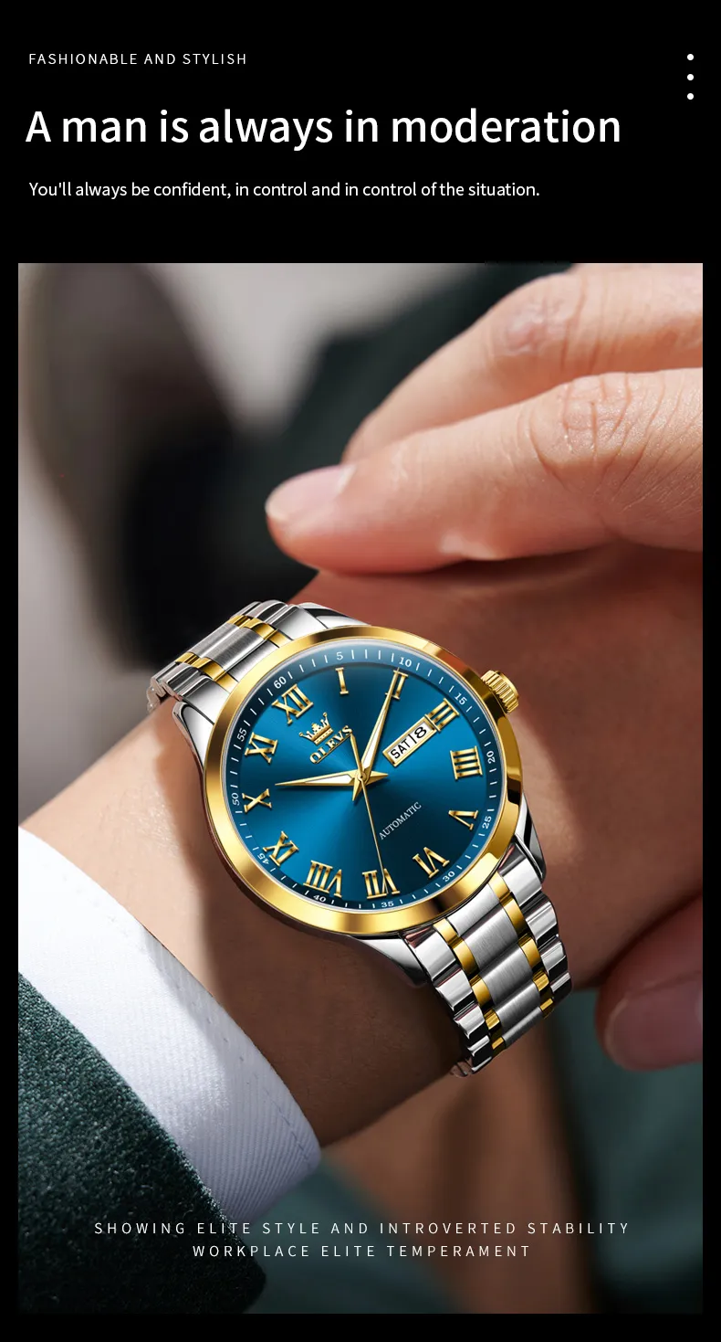 Olevs Men's Watch 7075