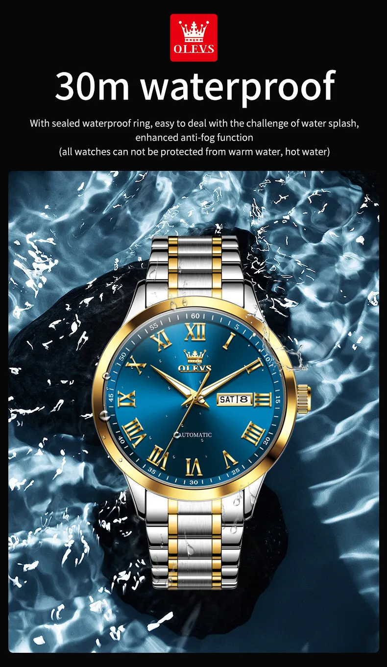 Olevs Men's Watch 7075