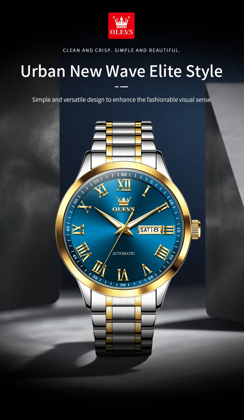 Olevs Men's Watch 7075