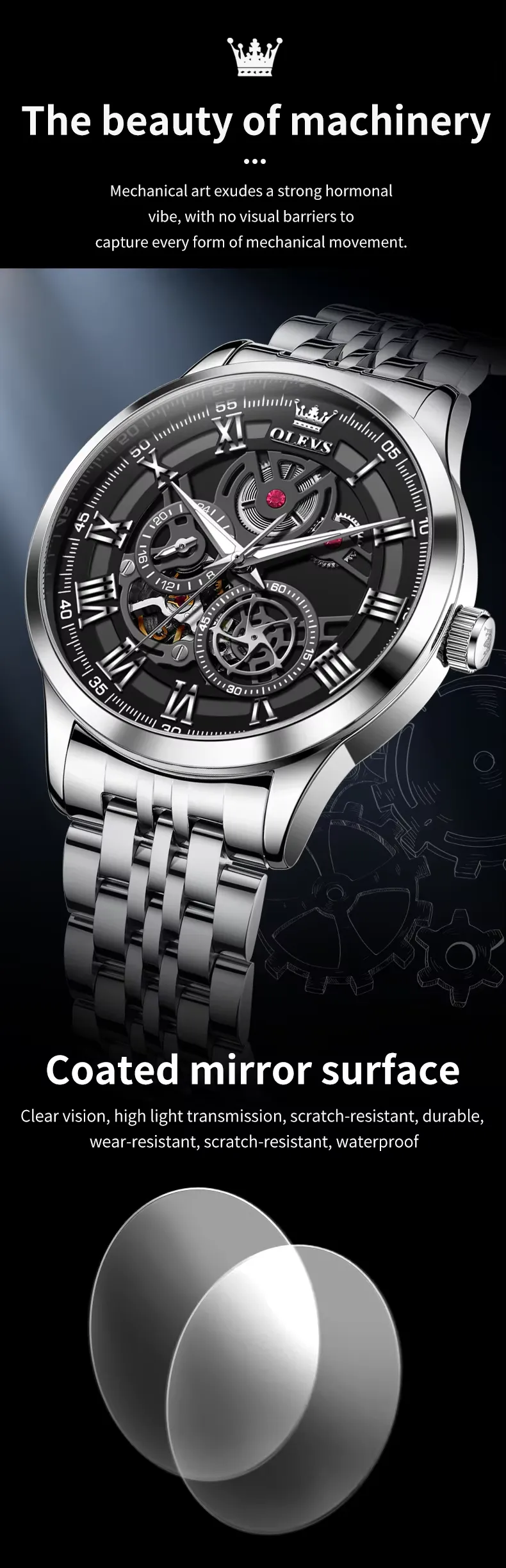 OLEVS Men's Watch 7076
