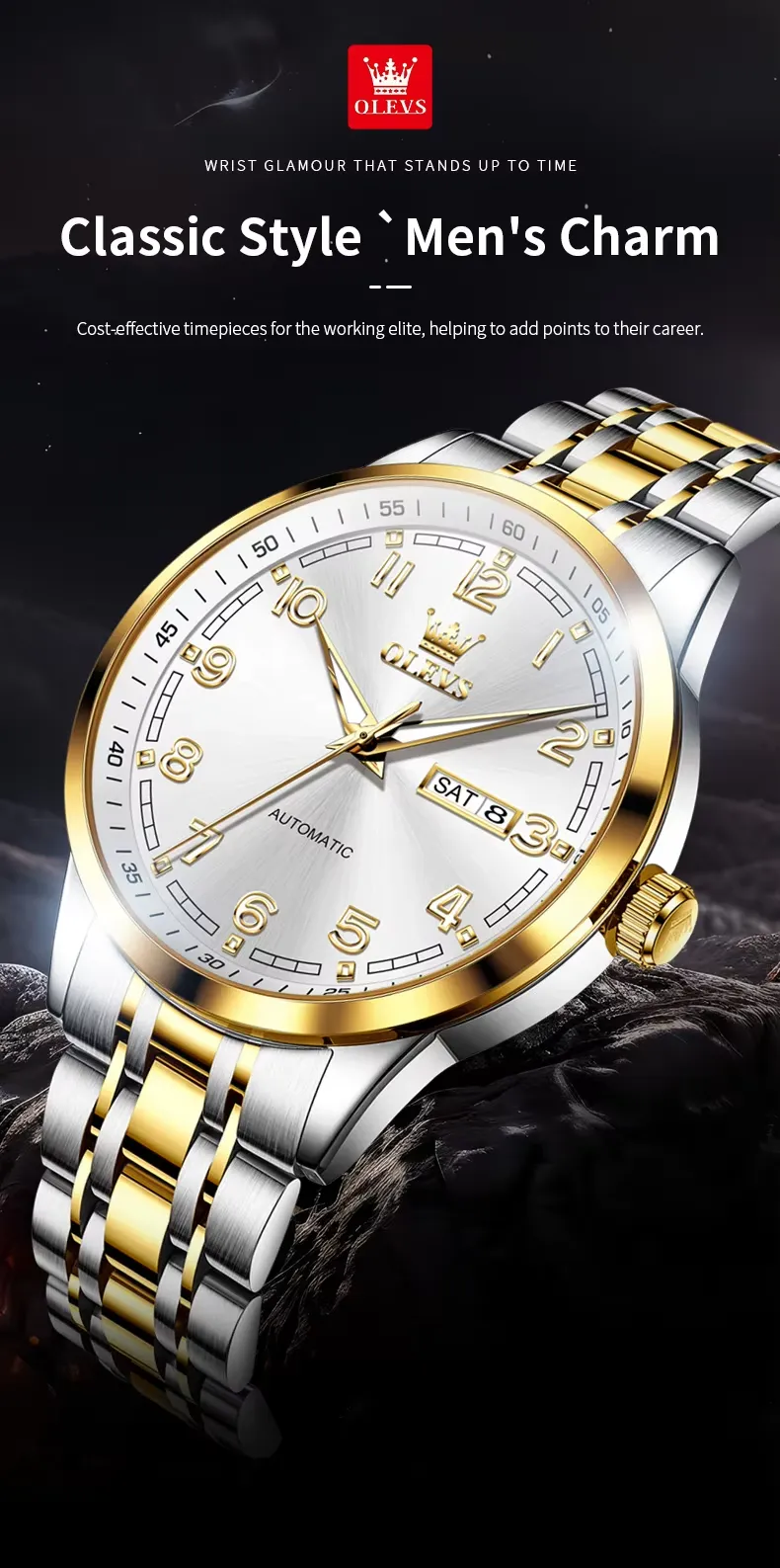 OLEVS Men's Watch 7077