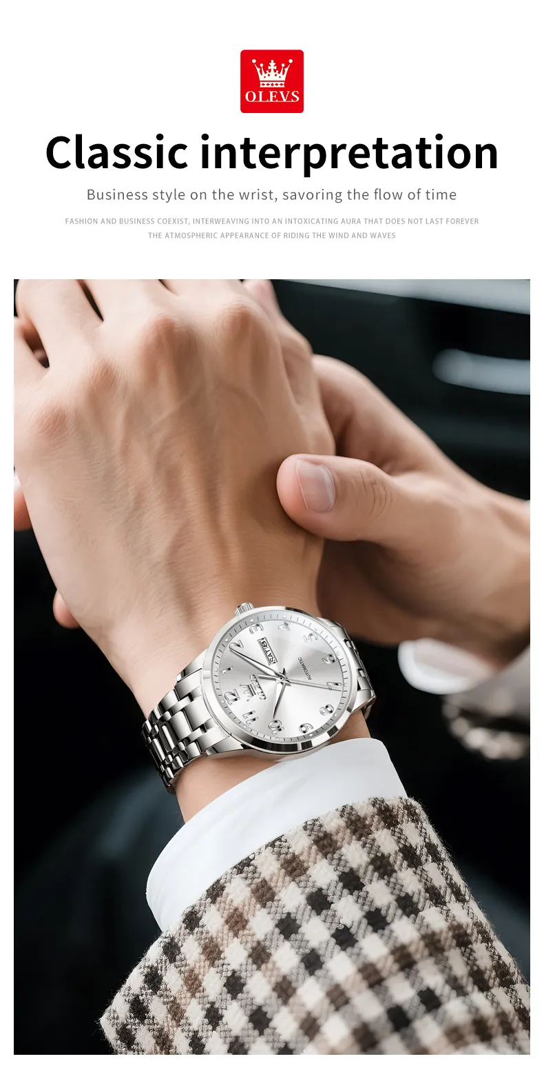 Olevs Men's Watch 7078