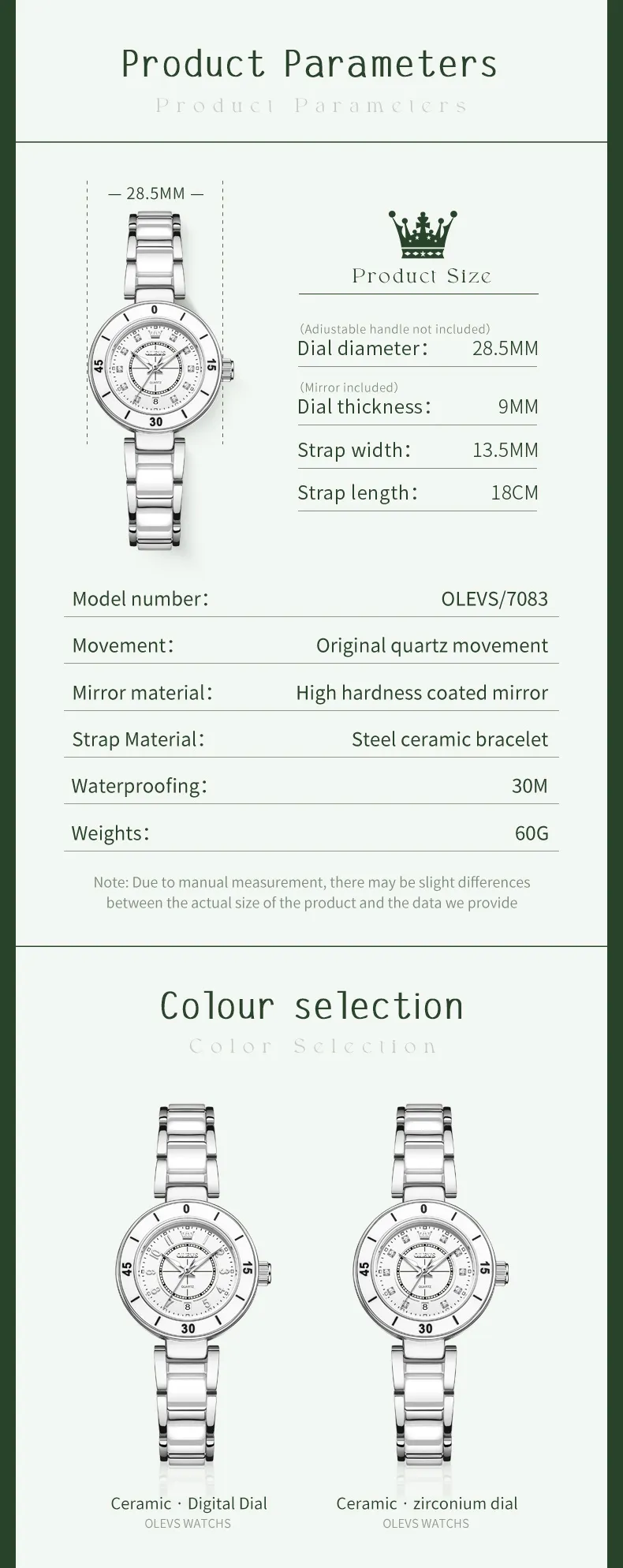 Olevs Women's Watch 7083