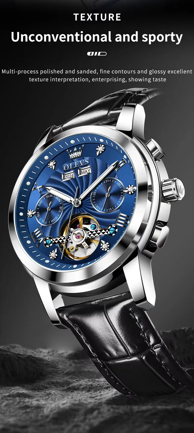 Olevs Men's Watch 7088L
