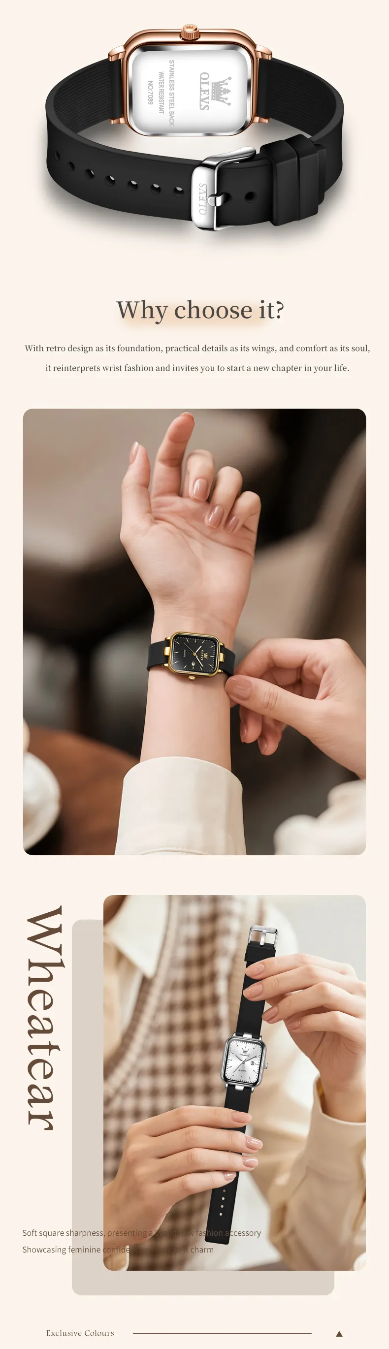 Olevs Women's Watch 7089