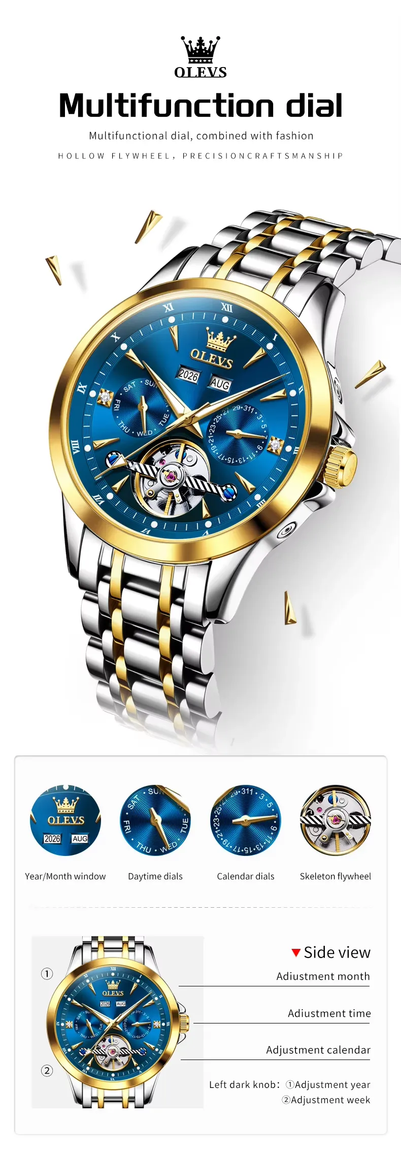 OLEVS Men's Watch 7091
