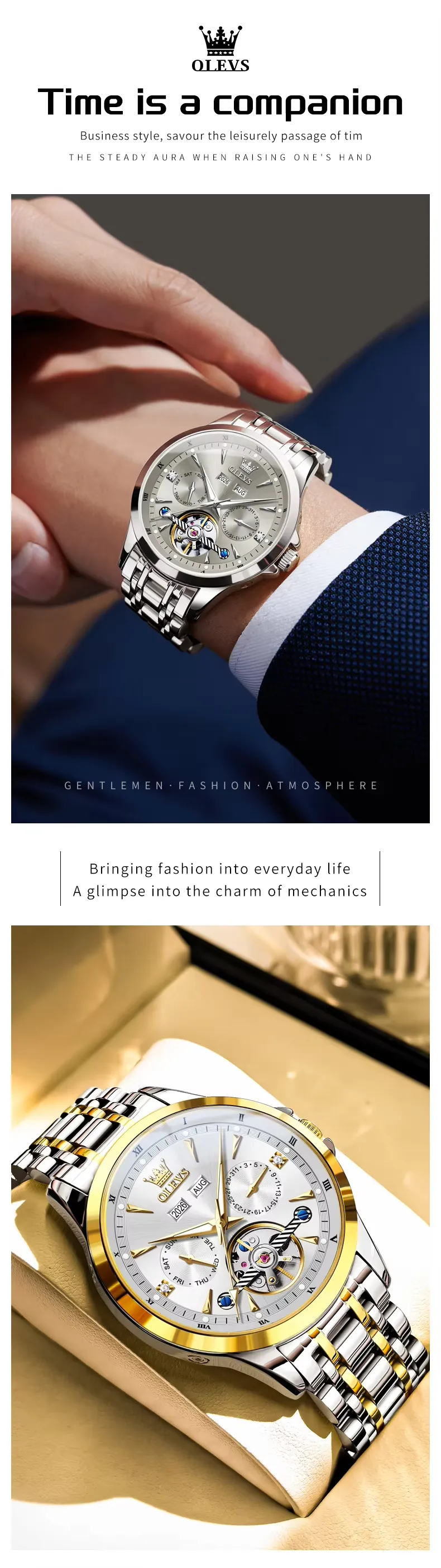 OLEVS Men's Watch 7091
