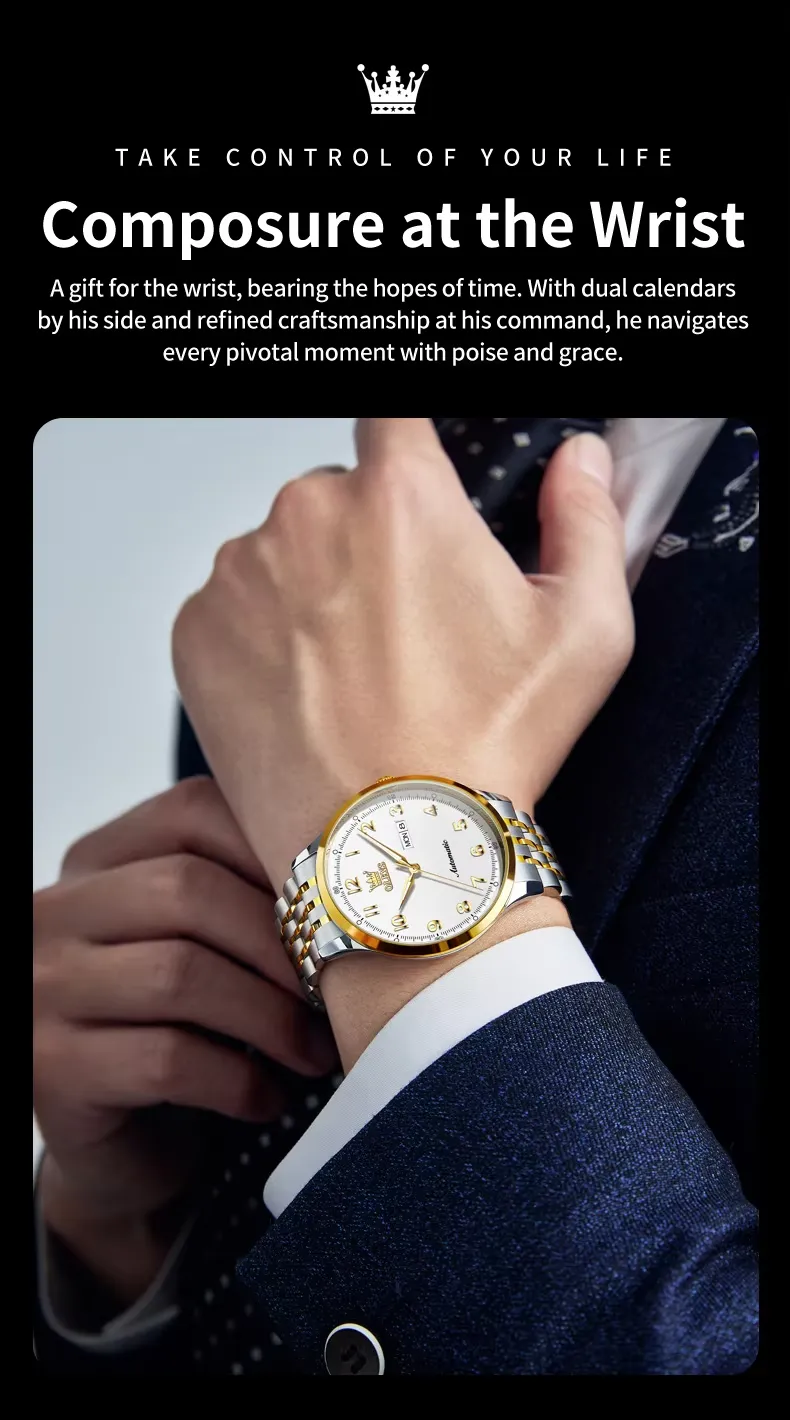 Olevs Men's Watch 7100