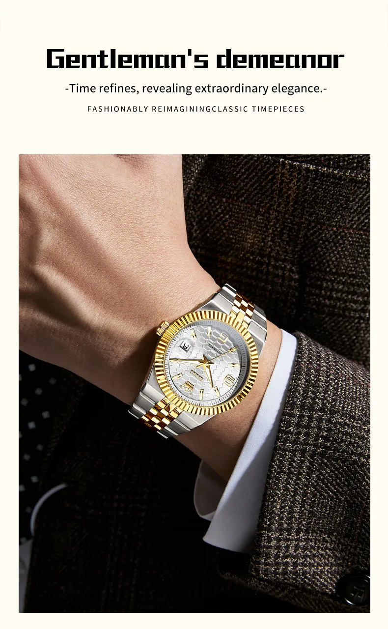 Olevs Men's Watch 7105