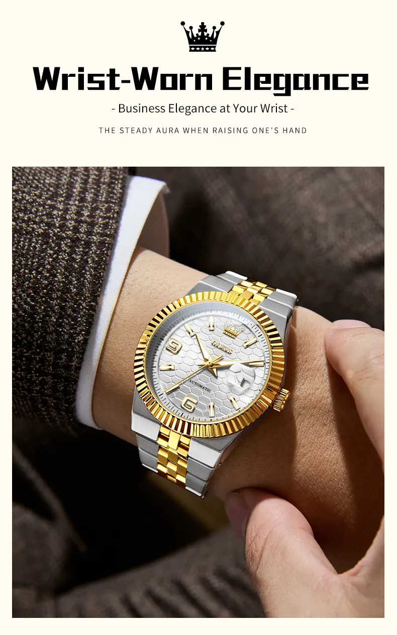 Olevs Men's Watch 7105