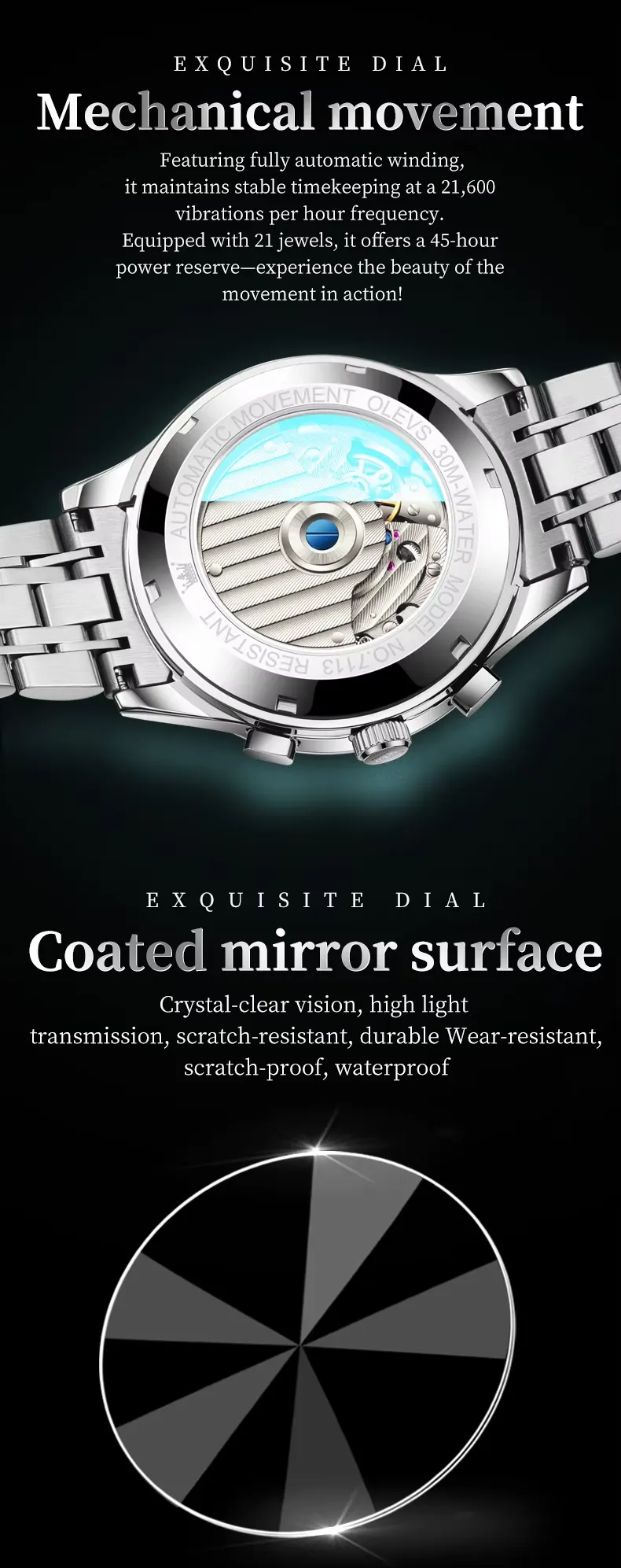 OLEVS Men's Watch 7113