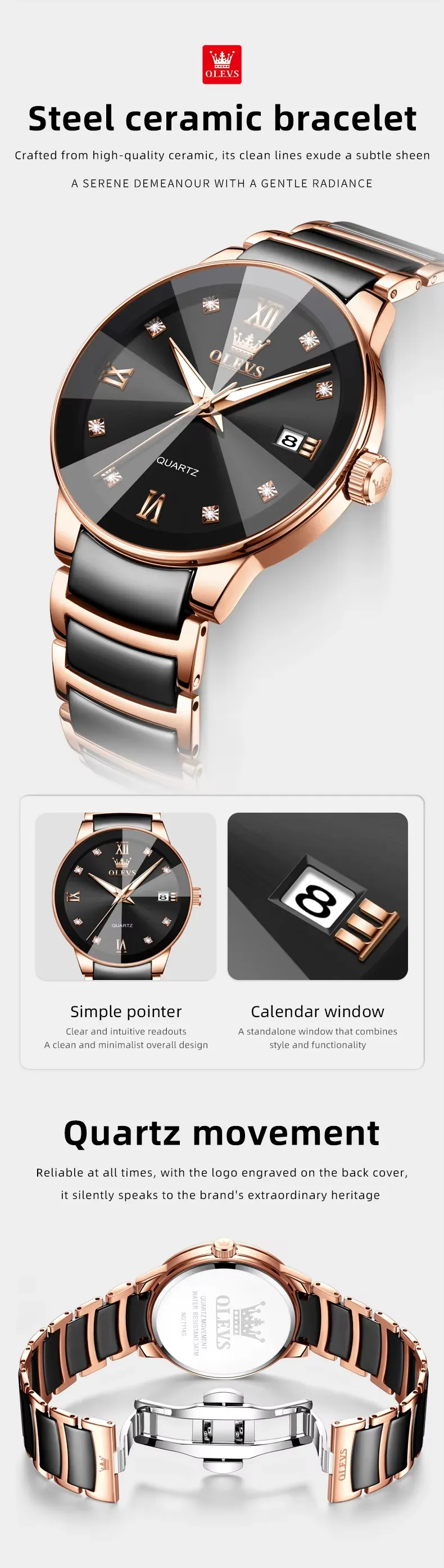 OLEVS Men's Watch 7114
