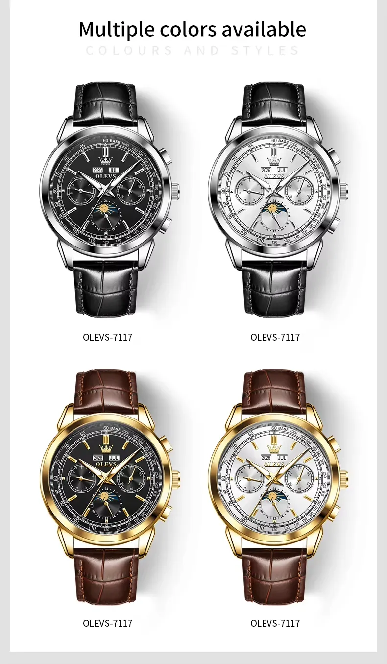 Olevs Men's Watch 7117
