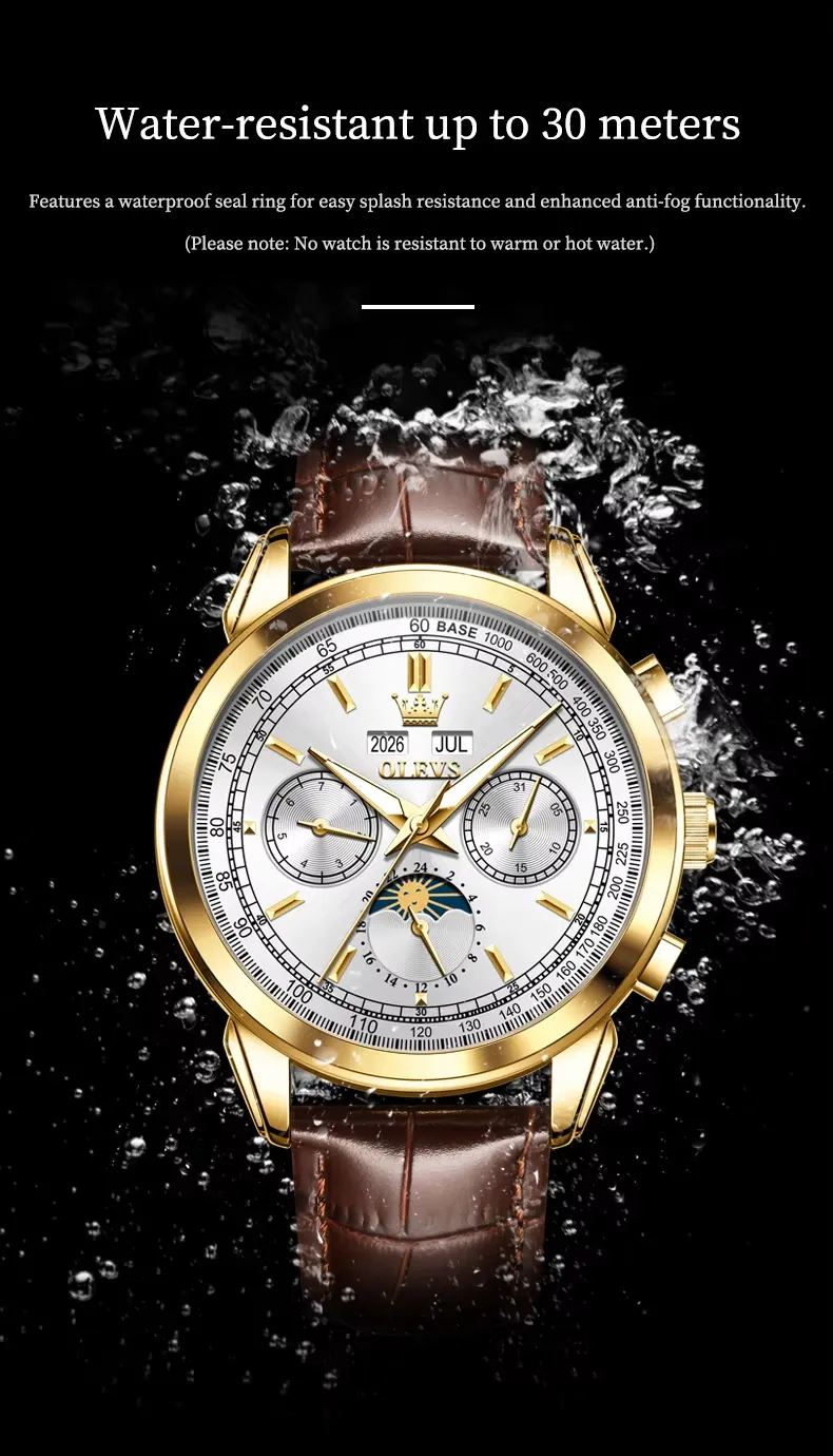 Olevs Men's Watch 7117