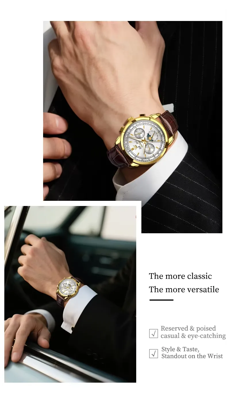 Olevs Men's Watch 7117