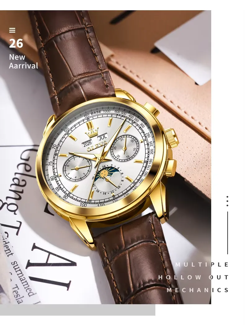 Olevs Men's Watch 7117