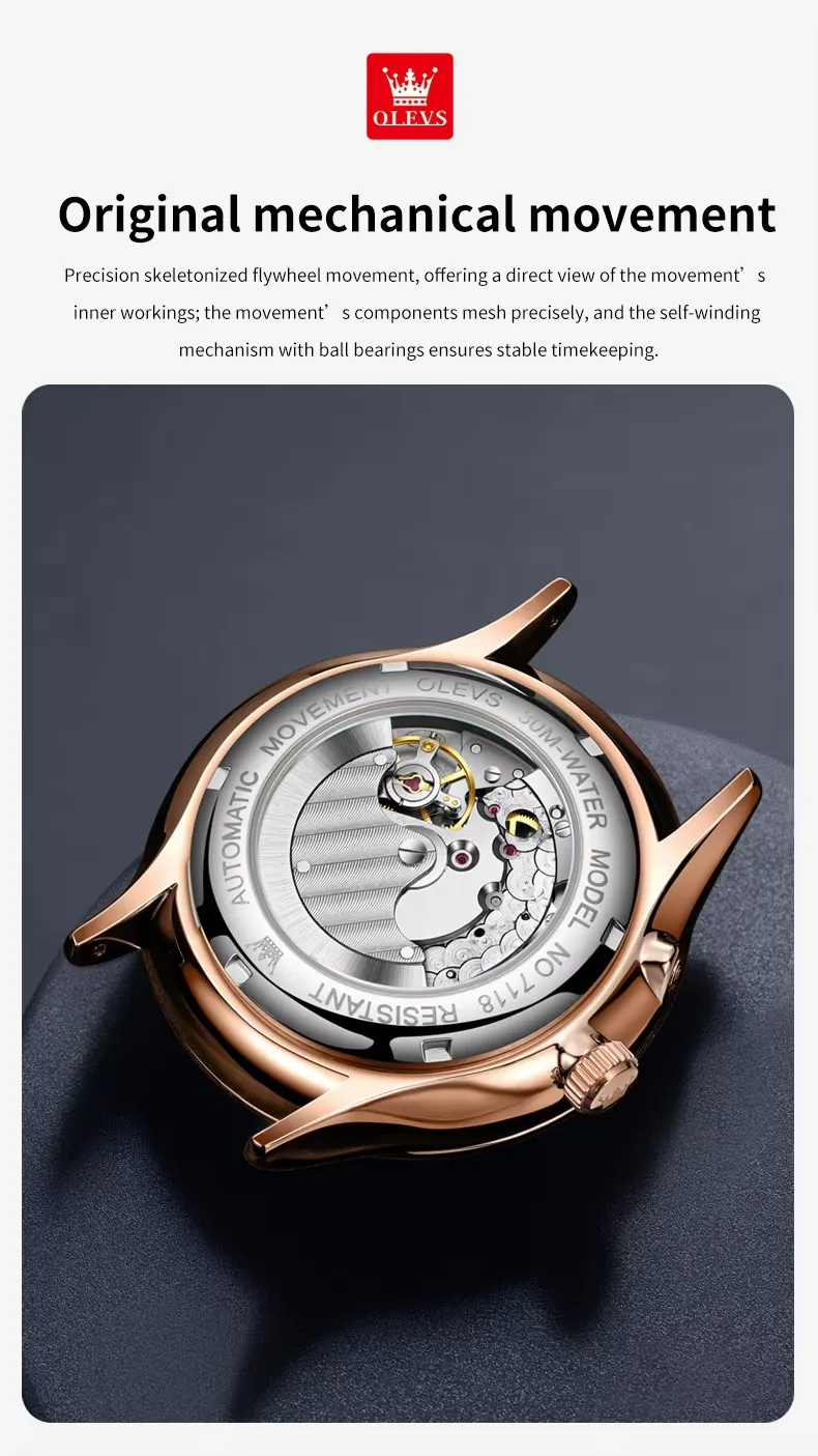 Olevs Men's Watch 7118