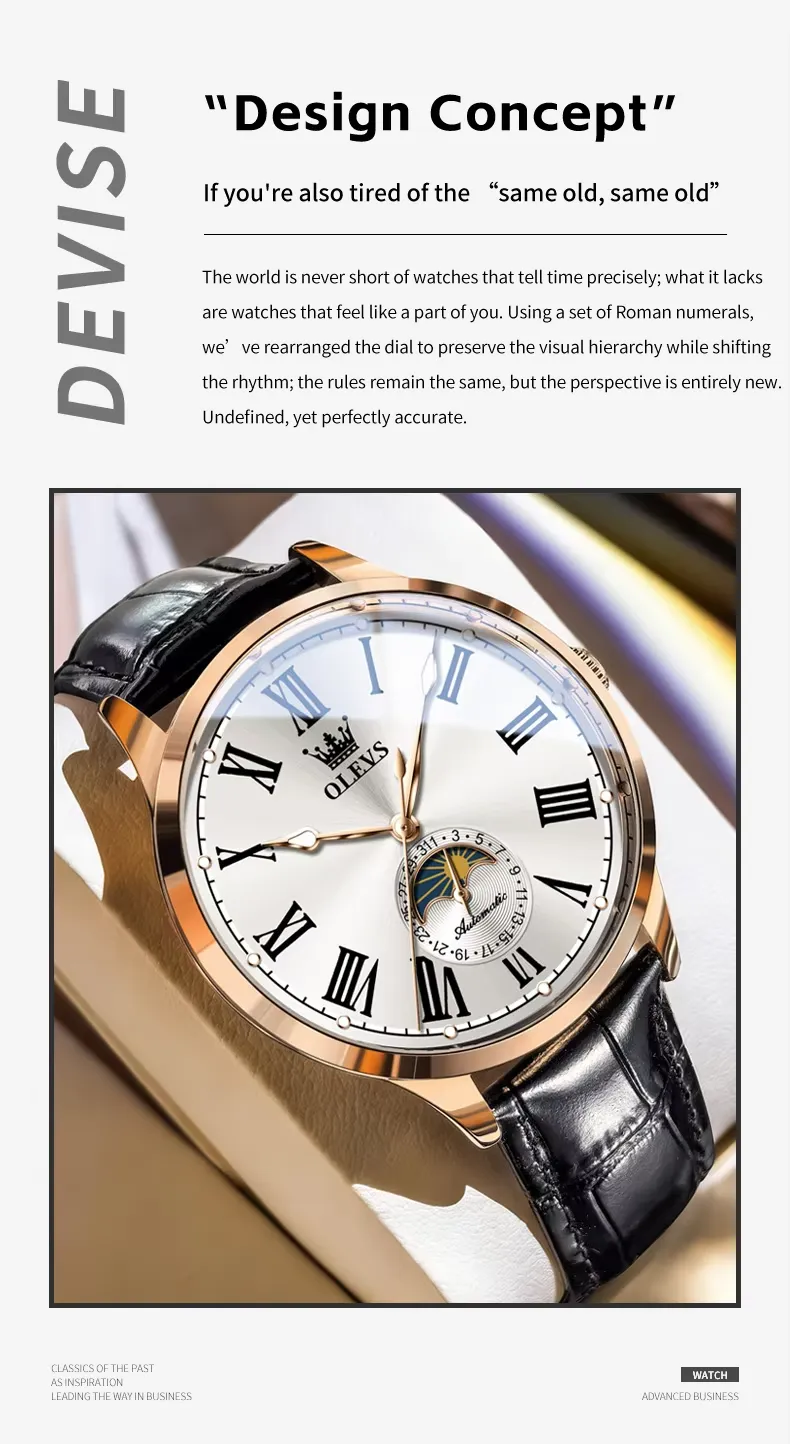 Olevs Men's Watch 7118