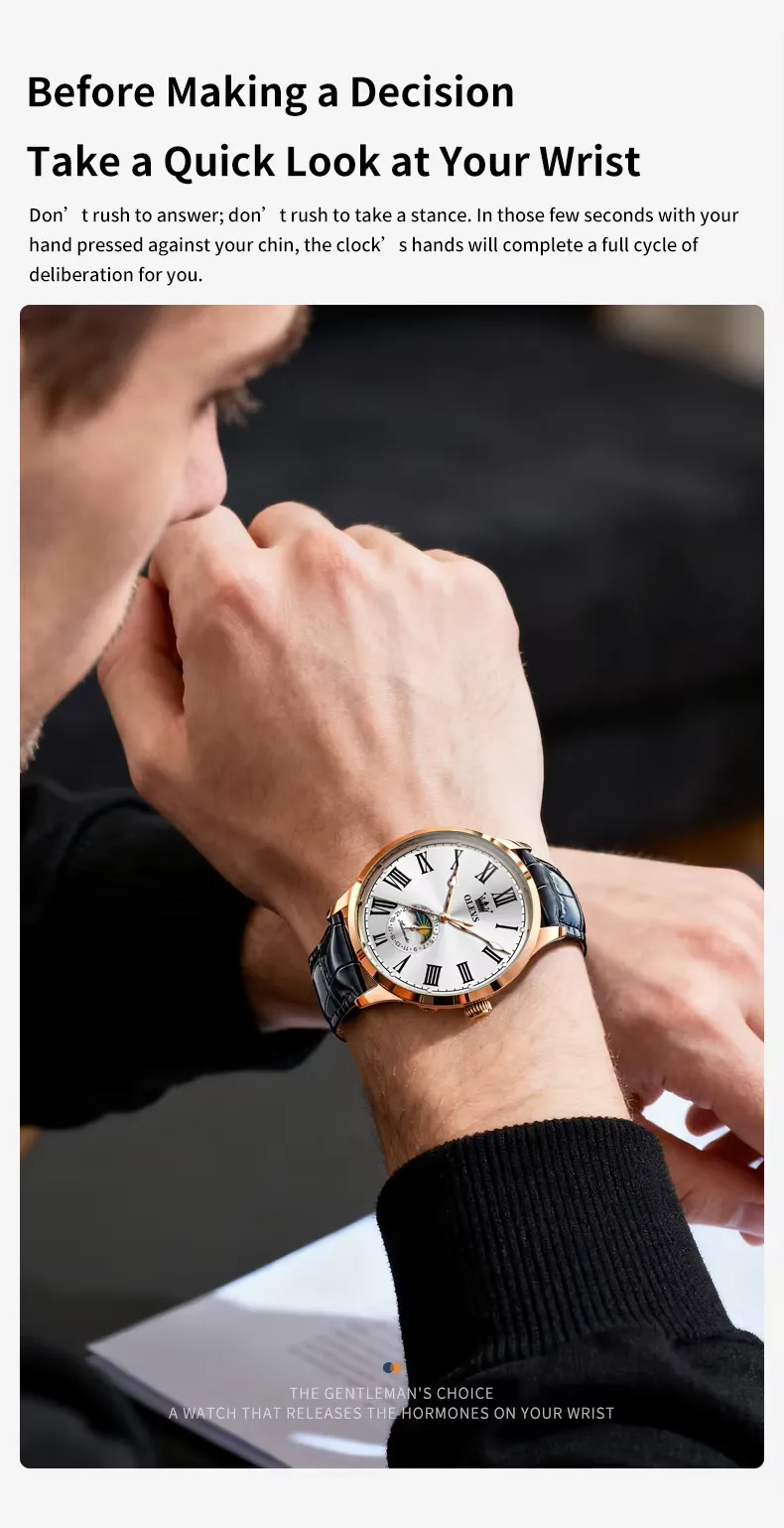 Olevs Men's Watch 7118