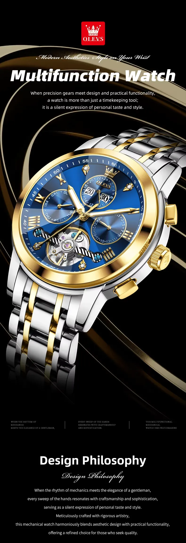 OLEVS Men's Watch 7121