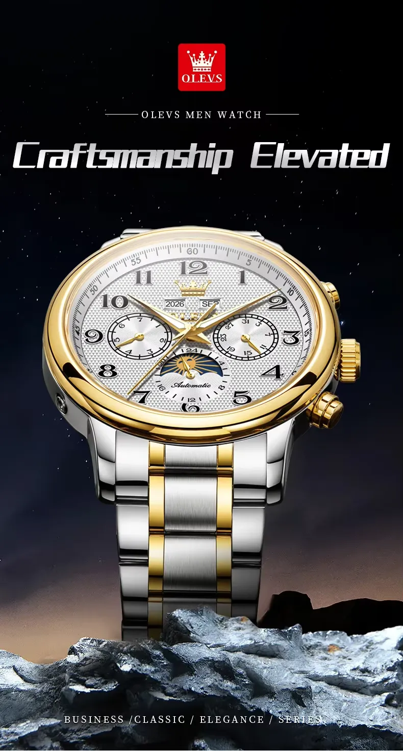Olevs Men's Watch 7126